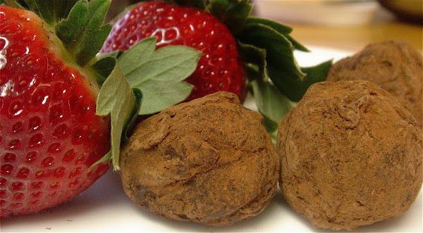 This basic recipe for Grand Marnier chocolate truffles can be adapted to satisfy all likings: toasted coconut, chopped nuts or confectioners' sugar can replace the cocoa powder, as can any type of alcohol replace the Grand Marnier. Personally I find the classic cocoa-covered truffles to be the most satisfying. Paired with some fresh strawberries these bittersweet chocolate truffles are a truly delectable, if clichéd, Valentine’s Day treat. // alexandracooks.com This basic recipe for Grand Marnier chocolate truffles can be adapted to satisfy all likings: toasted coconut, chopped nuts or confectioners' sugar can replace the cocoa powder, as can any type of alcohol replace the Grand Marnier. Personally I find the classic cocoa-covered truffles to be the most satisfying. Paired with some fresh strawberries these bittersweet chocolate truffles are a truly delectable, if clichéd, Valentine’s Day treat. // alexandracooks.com