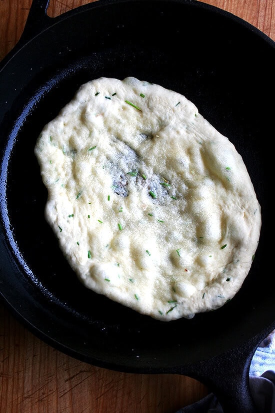 Bacao cooking in pan Bacao cooking in pan