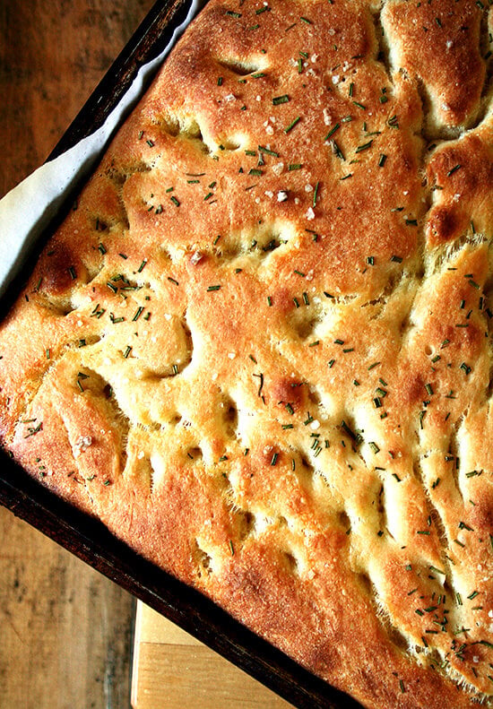 Baked Focaccia
