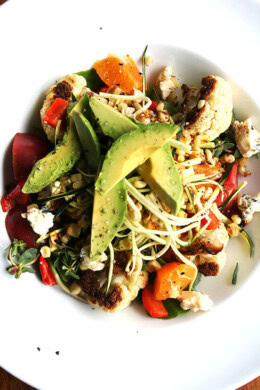 A simple way to spruce up a salad — add sauteed corn. // alexandracooks.com