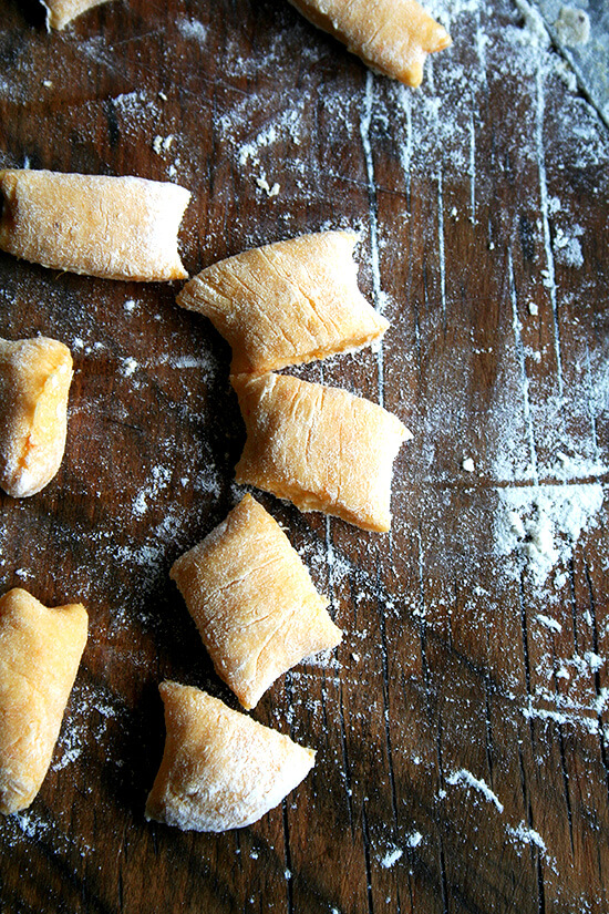 cut gnocchi cut gnocchi
