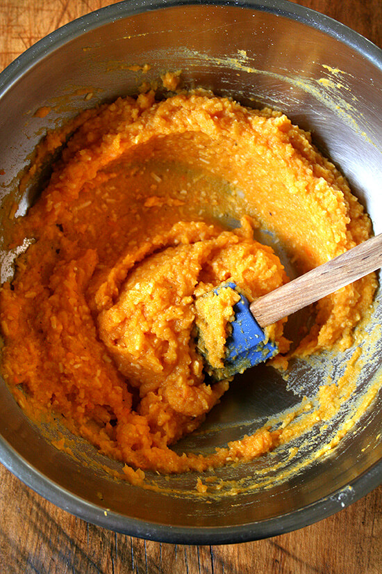 mixing gnocchi dough mixing gnocchi dough