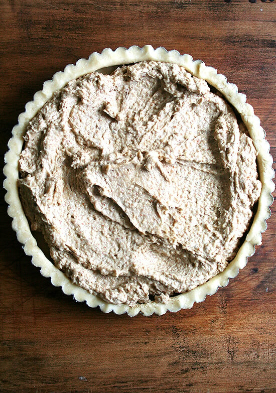 frangipane-filled tart frangipane-filled tart