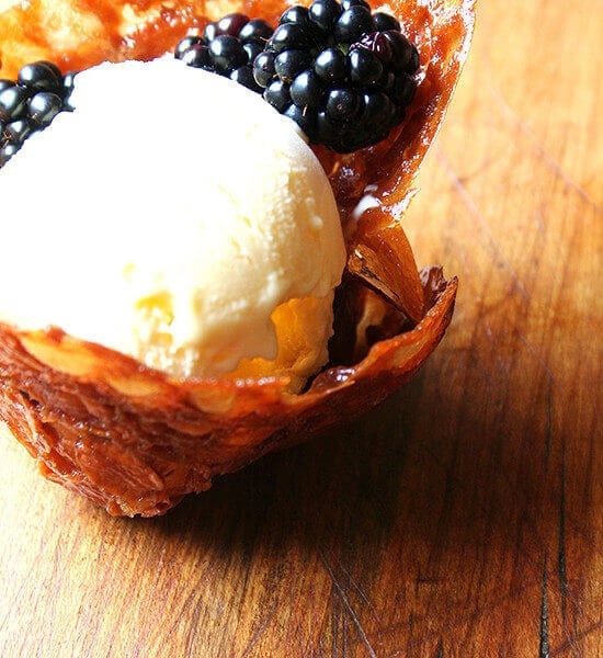 Homemade Créme Fraîche Ice Cream