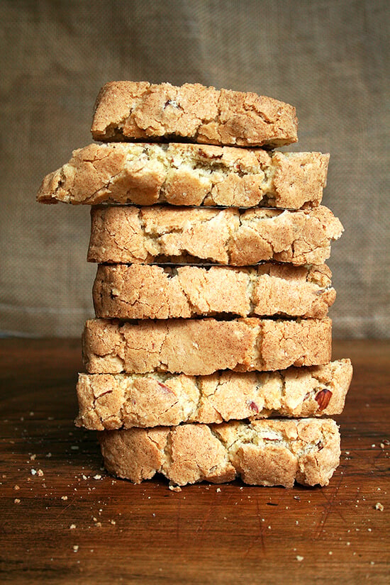 baked almond biscotti baked almond biscotti