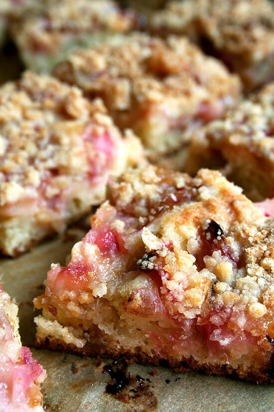 rhubarb buckle rhubarb buckle