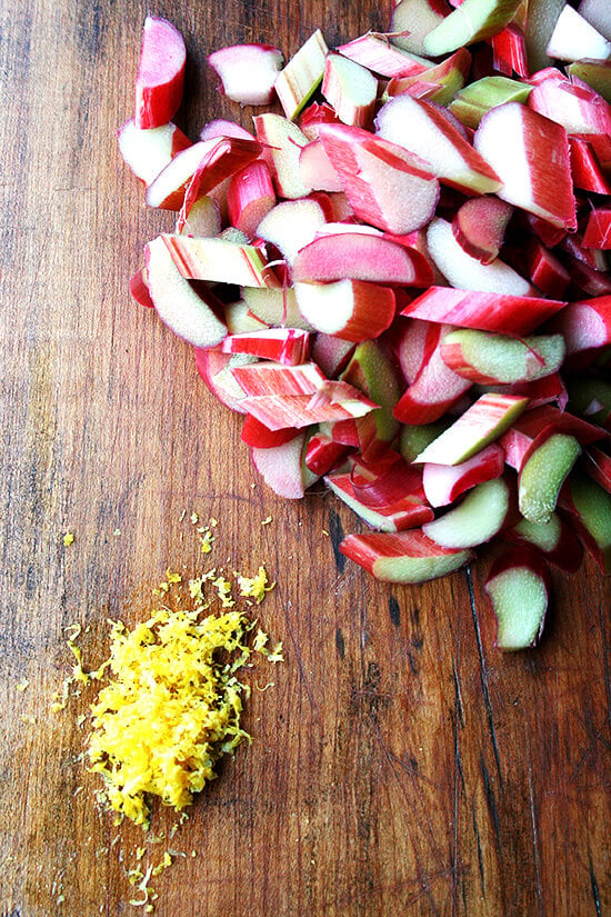 rhubarb & lemon rhubarb & lemon