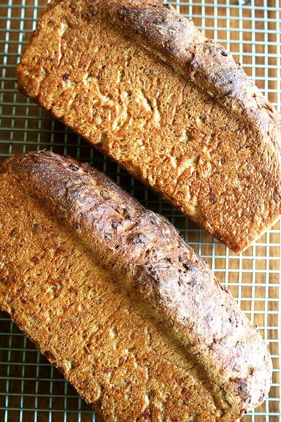 This no-knead oatmeal bread is a cinch to prepare — true to the title, no kneading is involved — and the bread, chewy in texture and slightly sweet, is just straight-up delicious, a treat to have on hand. // alexandracooks.com This no-knead oatmeal bread is a cinch to prepare — true to the title, no kneading is involved — and the bread, chewy in texture and slightly sweet, is just straight-up delicious, a treat to have on hand. // alexandracooks.com