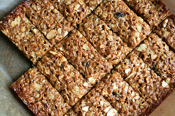 cut granola bars cut granola bars