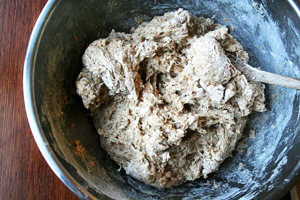 mixed dough mixed dough