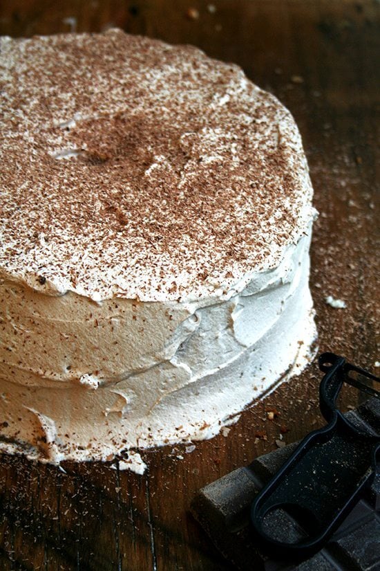 Described by Craig Claiborne, as "divine, celestial, manna from heaven," homemade angel food cake is a culinary triumph. Without any leavening the cake rises to extraordinary heights; without a lick of butter or oil, the cake remains incredibly moist and spongey. It is truly a feat. // alexandracooks.com Described by Craig Claiborne, as "divine, celestial, manna from heaven," homemade angel food cake is a culinary triumph. Without any leavening the cake rises to extraordinary heights; without a lick of butter or oil, the cake remains incredibly moist and spongey. It is truly a feat. // alexandracooks.com