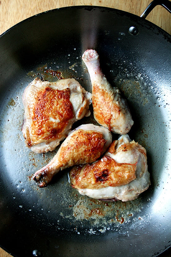 browning the chicken browning the chicken
