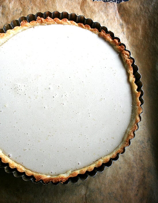 tart, ready for oven tart, ready for oven