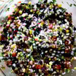 A bowl of Texas caviar.