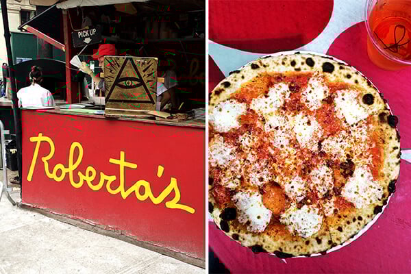 Roberta's at Madison Square Eats.