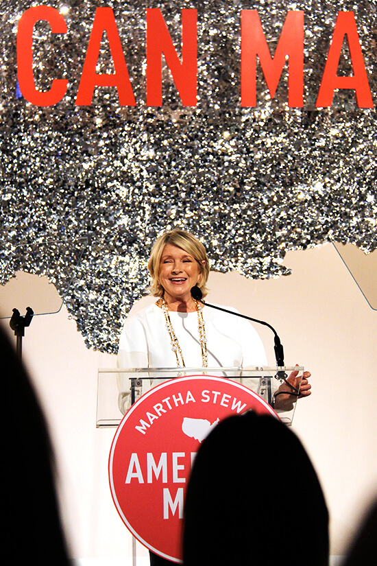 For the past three years, Martha Stewart has been honoring small businesses — rising stars in the fields of food, crafts, design and style — who are making a difference in their communities, influencing how we eat, shop, live, etc. at the American Made Summit. // alexandracooks.com For the past three years, Martha Stewart has been honoring small businesses — rising stars in the fields of food, crafts, design and style — who are making a difference in their communities, influencing how we eat, shop, live, etc. at the American Made Summit. // alexandracooks.com