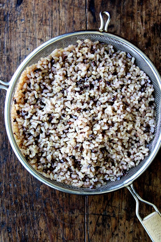 cooked rice blend