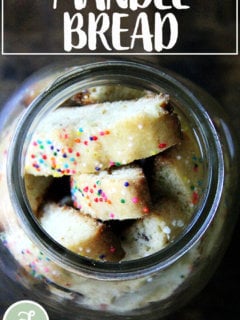 Just baked mandel bread.