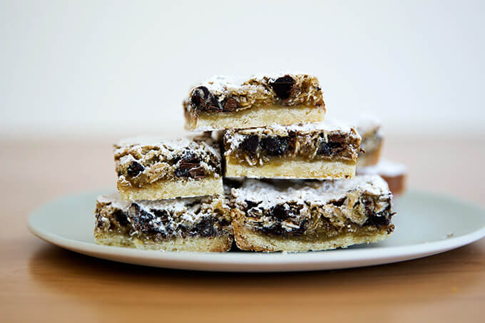 gooey oat bars