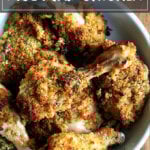 A bowl of Ina Garten's Mustard Roasted Chicken