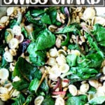 Pasta with Swiss Chard.