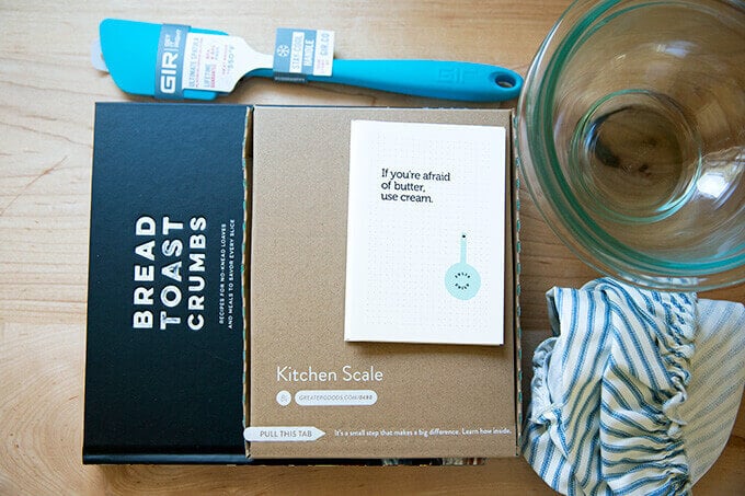 A peasant bread making kit.