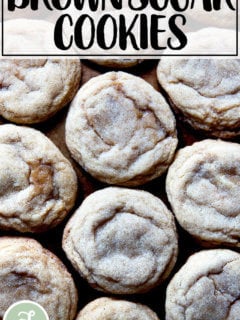 Brown sugar cookies.