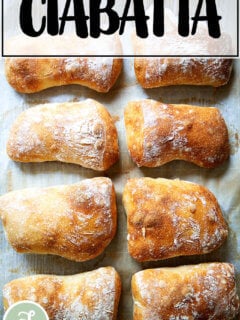 Ciabatta bread.