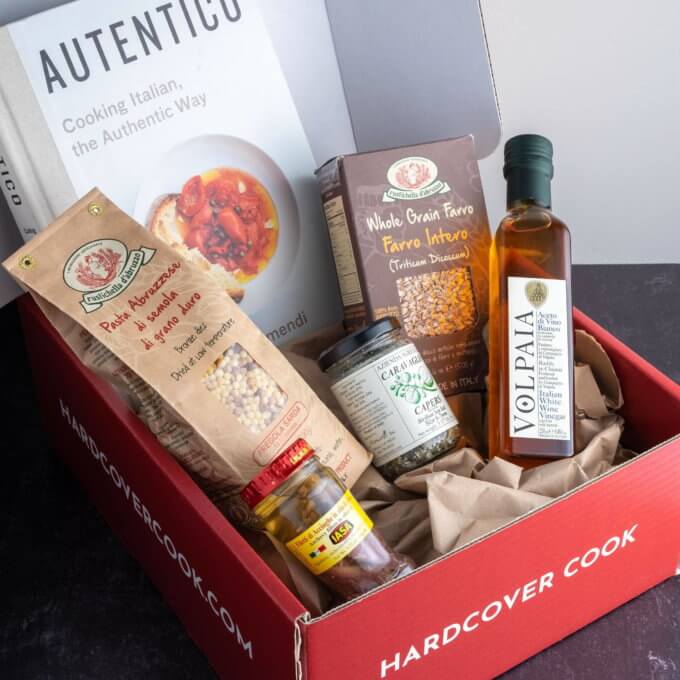 A cookbook subscription box.