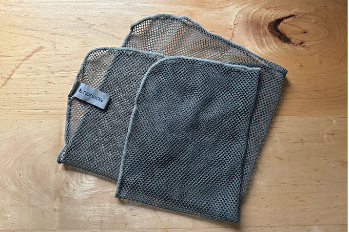 Norwex cloth.