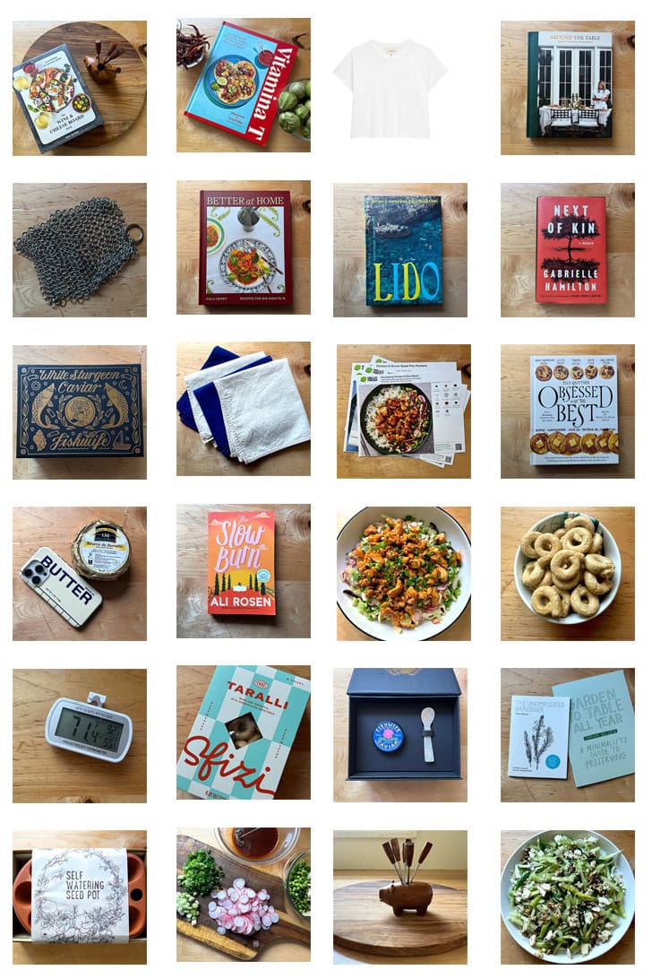 A montage of Mother's Day gift ideas.