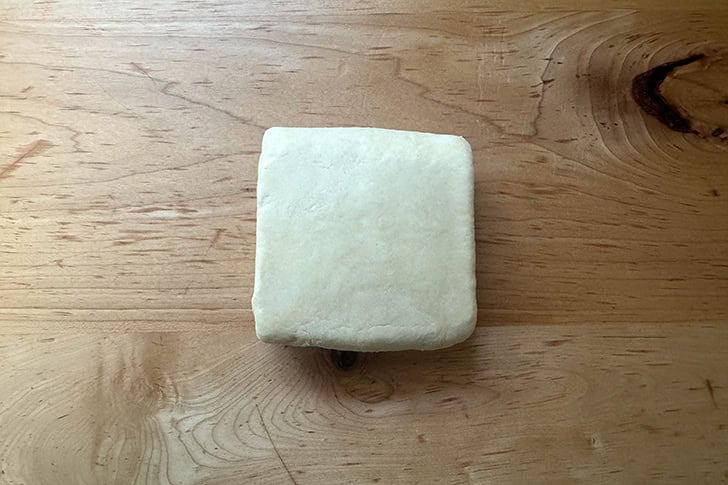Kouign-Amann dough ready to be rolled.